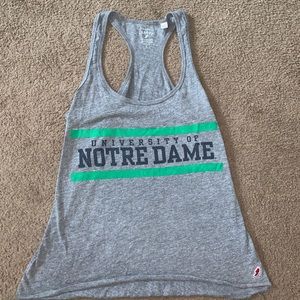 Grey Notre Dame Tank Top